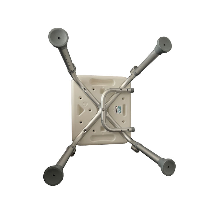 Bath or shower chair with backrest and arms